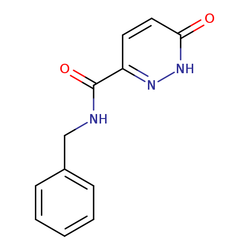 N-benzyl-6-oxo-1,6-dihydropyridazine-3-carboxamide