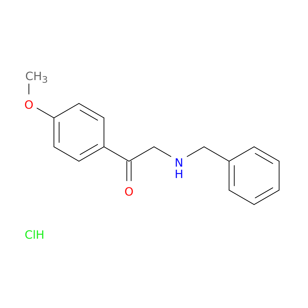 2-(Benzylamino)-1-(4-methoxyphenyl)ethanone hydrochloride