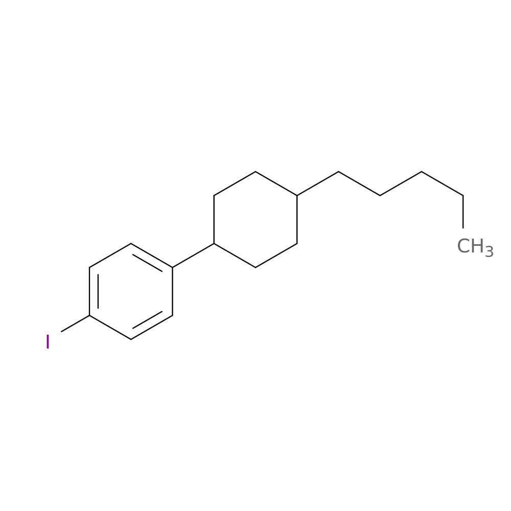 1-Iodo-4-(4-pentylcyclohexyl)benzene
