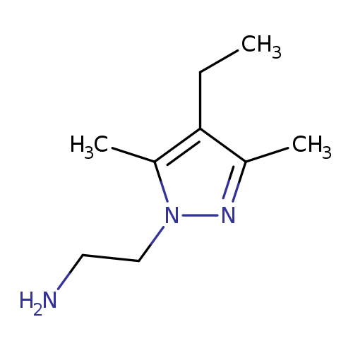 2-(4-Ethyl-3,5-dimethyl-1h-pyrazol-1-yl)ethanamine