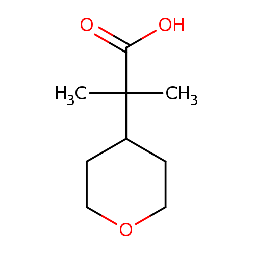 2-Methyl-2-(tetrahydro-2H-pyran-4-yl)propanoic acid