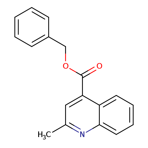 benzyl2-methylquinoline-4-carboxylate