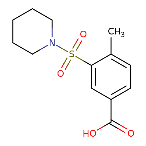 4-Methyl-3-(piperidine-1-sulfonyl)benzoic acid