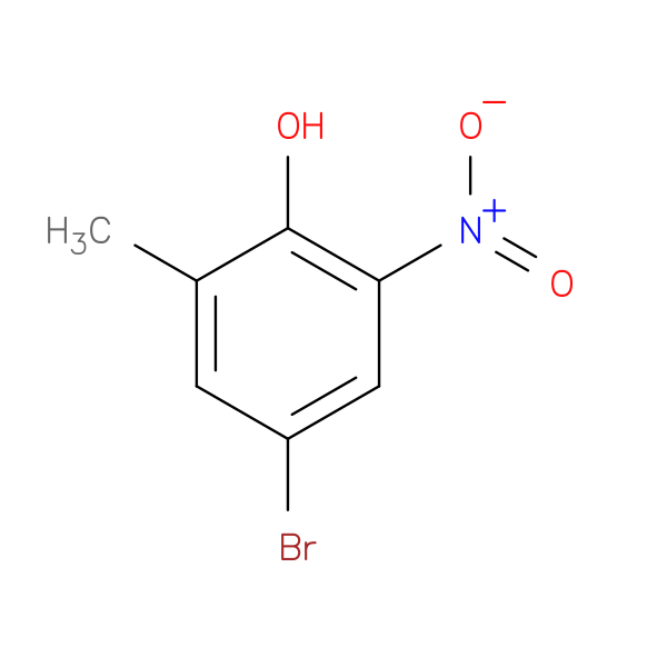 4-Bromo-2-methyl-6-nitrophenol