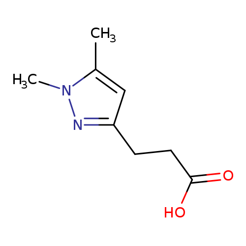 3-(1,5-dimethyl-1H-pyrazol-3-yl)propanoic acid