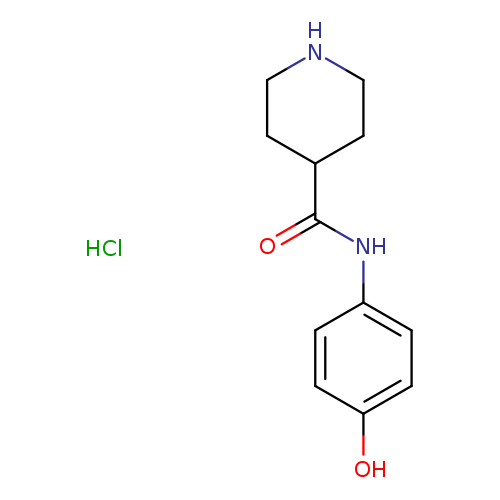 N-(4-hydroxyphenyl)piperidine-4-carboxamide hydrochloride