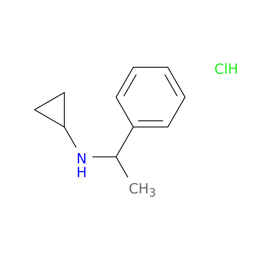 N-(1-Phenylethyl)cyclopropanamine hydrochloride