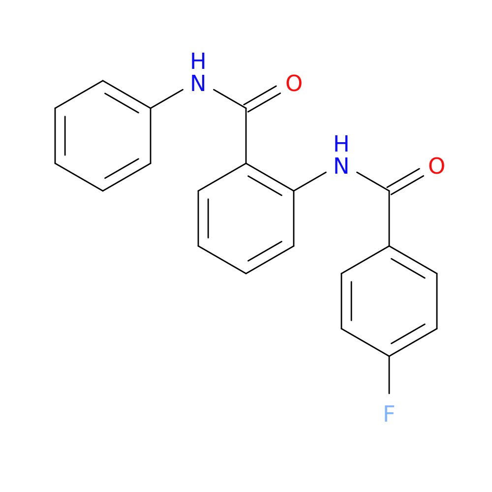 2-[(4-fluorobenzoyl)amino]-N-phenylbenzamide