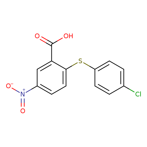 2-((4-Chlorophenyl)thio)-5-nitrobenzoic acid
