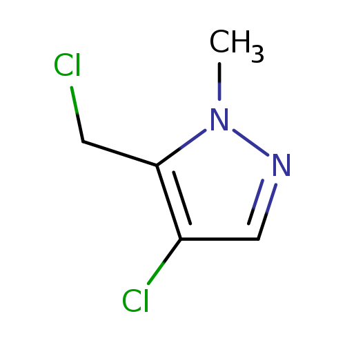 4-chloro-5-(chloromethyl)-1-methyl-1H-pyrazole