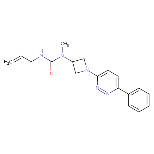 1-methyl-1-[1-(6-phenylpyridazin-3-yl)azetidin-3-yl]-3-(prop-2-en-1-yl)urea