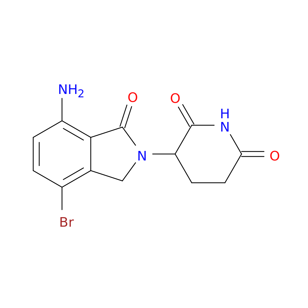 3-(7-amino-4-bromo-1-oxo-2,3-dihydro-1H-isoindol-2-yl)piperidine-2,6-dione