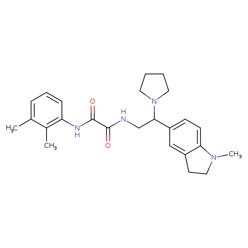 N'-(2,3-dimethylphenyl)-N-[2-(1-methyl-2,3-dihydro-1H-indol-5-yl)-2-(pyrrolidin-1-yl)ethyl]ethanediamide