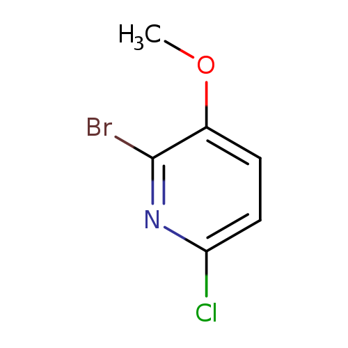 Pyridine, 2-bromo-6-chloro-3-methoxy-