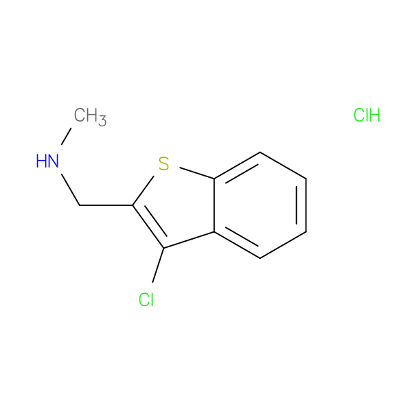 1-(3-Chlorobenzo[b]thiophen-2-yl)-N-methylmethanamine hydrochloride