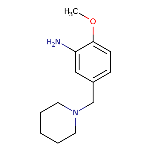 2-Methoxy-5-(piperidin-1-ylmethyl)aniline