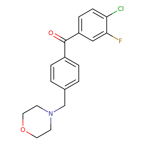 4-Chloro-3-fluoro-4'-morpholinomethyl benzophenone