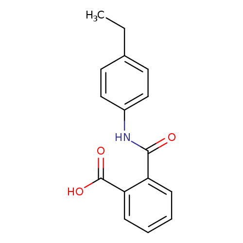 2-((4-Ethylphenyl)carbamoyl)benzoic acid