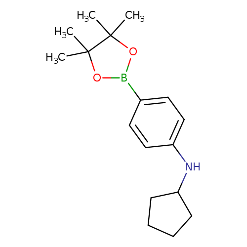 N-Cyclopentyl-4-(tetramethyl-1,3,2-dioxaborolan-2-yl)aniline