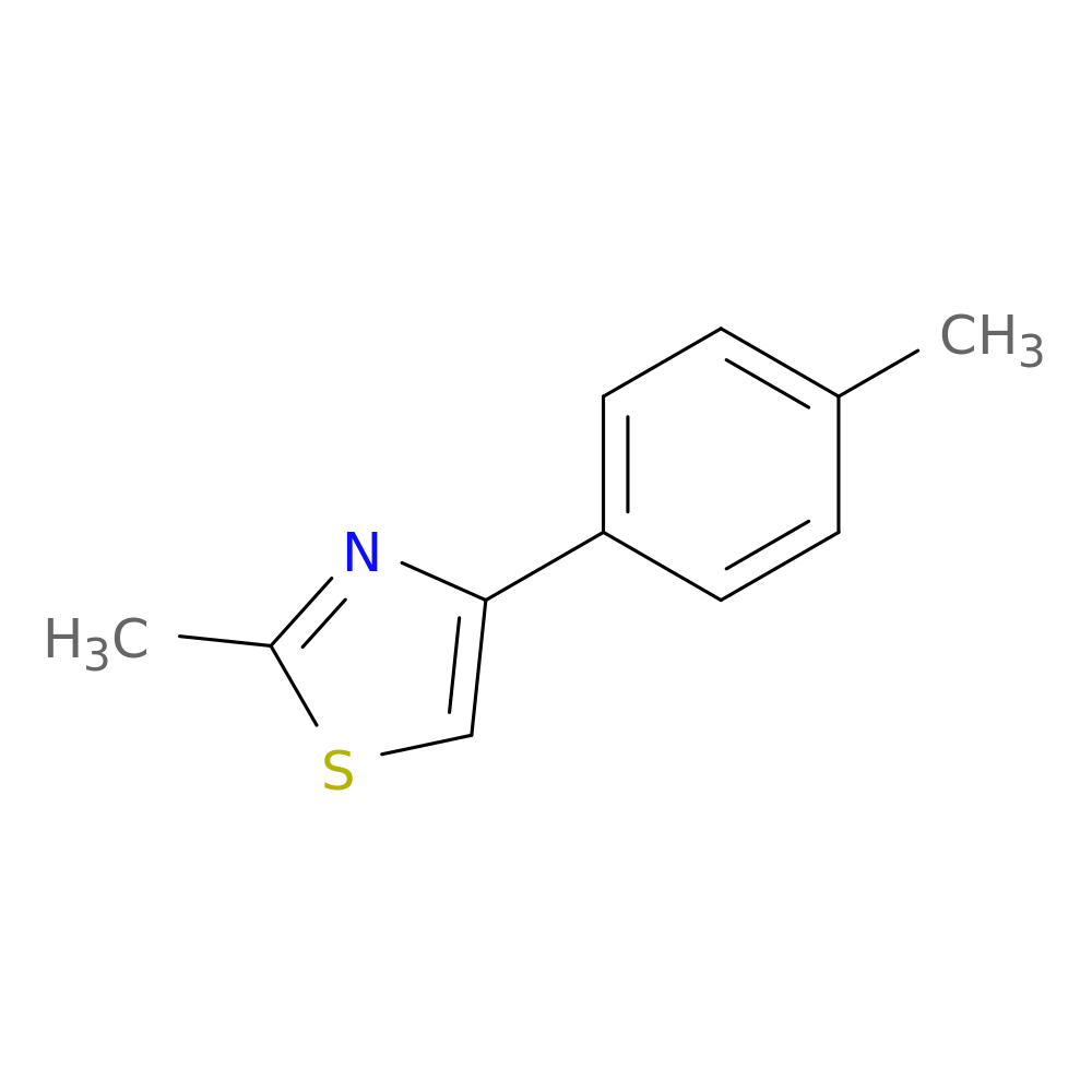2-Methyl-4-(4-methylphenyl)-1,3-thiazole