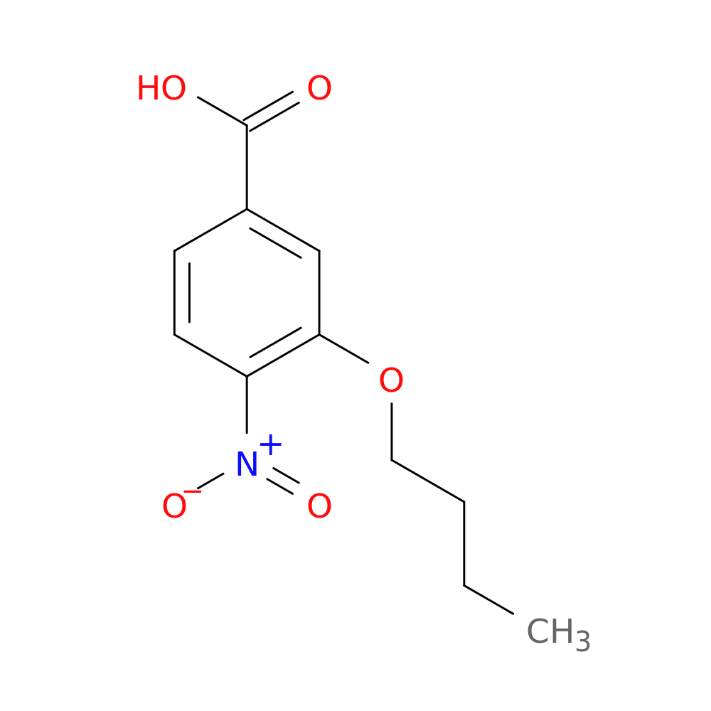 3-Butoxy-4-nitrobenzoic acid