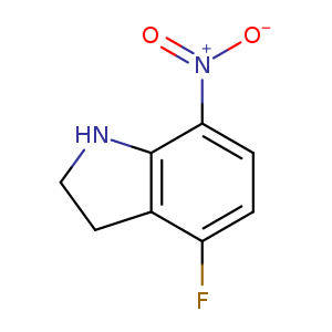 1H-Indole, 4-fluoro-2,3-dihydro-7-nitro-