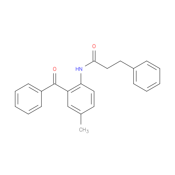 N-(2-benzoyl-4-methylphenyl)-3-phenylpropanamide