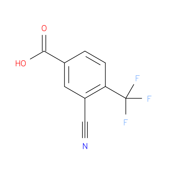 3-Cyano-4-(trifluoromethyl)benzoic acid
