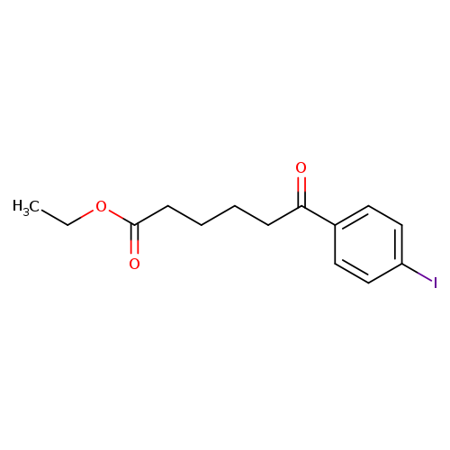 Ethyl 6-(4-iodophenyl)-6-oxohexanoate