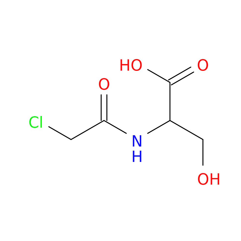Chloroacetyl-DL-serine