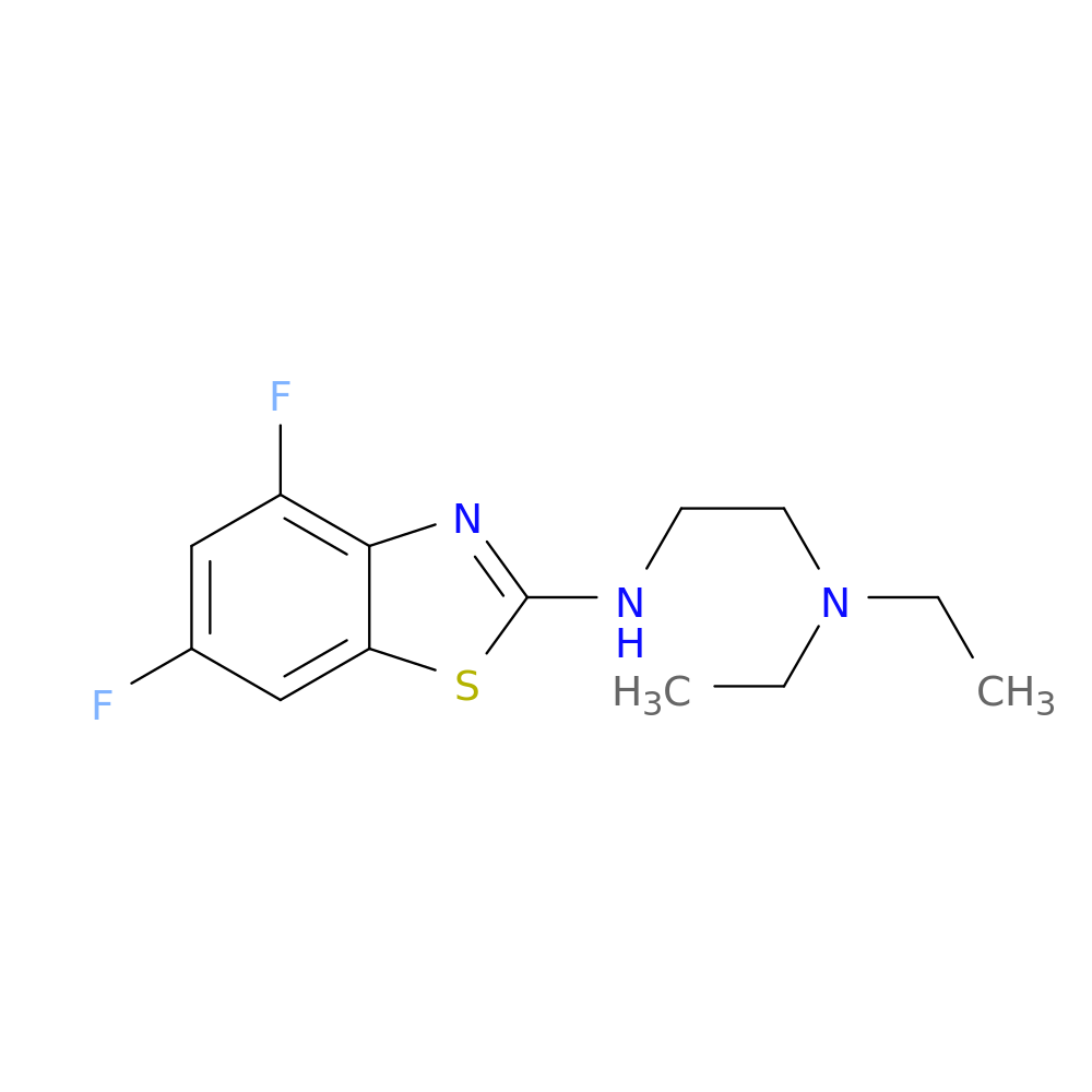 N'-(4,6-Difluoro-1,3-benzothiazol-2-yl)-N,N-diethylethane-1,2-diamine