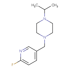 1-[(6-Fluoropyridin-3-yl)methyl]-4-(propan-2-yl)piperazine