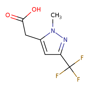 [1-methyl-3-(trifluoromethyl)-1H-pyrazol-5-yl]acetic acid