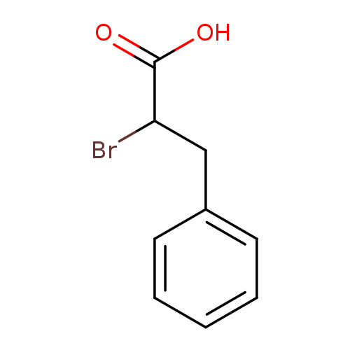 Benzenepropanoic acid, α-bromo-