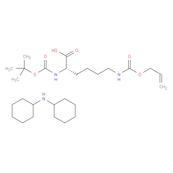Dicyclohexylamine (S)-6-(((allyloxy)carbonyl)amino)-2-((tert-butoxycarbonyl)amino)hexanoate