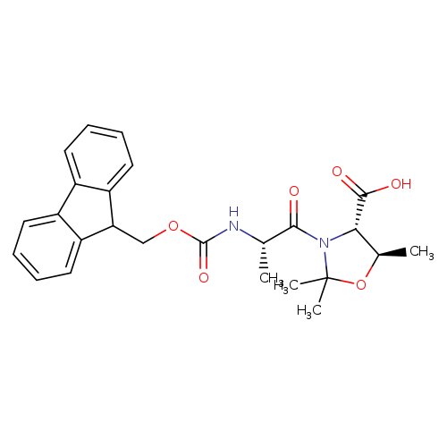(4S,5R)-3-(FMOC-ALA)-2,2,5-TRIMETHYL-OXAZOLIDINE-4-CARBOXYLIC ACID