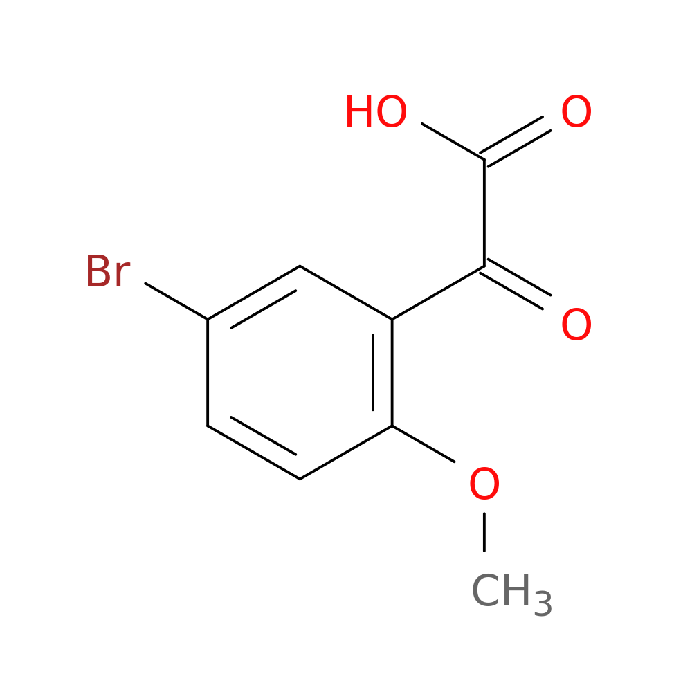 2-(5-bromo-2-methoxyphenyl)-2-oxoacetic acid