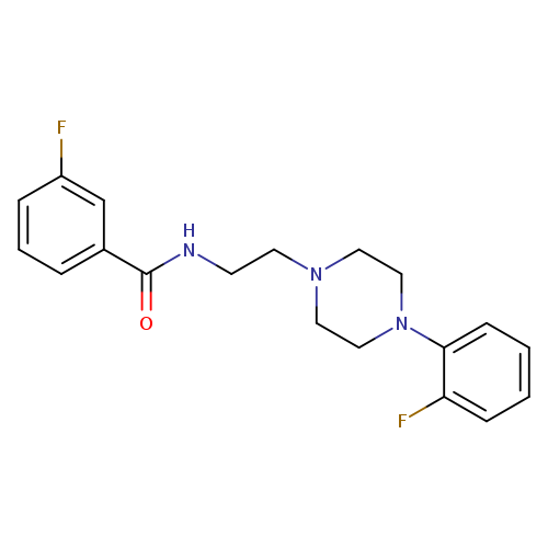 3-fluoro-N-{2-[4-(2-fluorophenyl)piperazin-1-yl]ethyl}benzamide