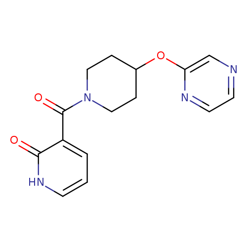 3-[4-(pyrazin-2-yloxy)piperidine-1-carbonyl]-1,2-dihydropyridin-2-one