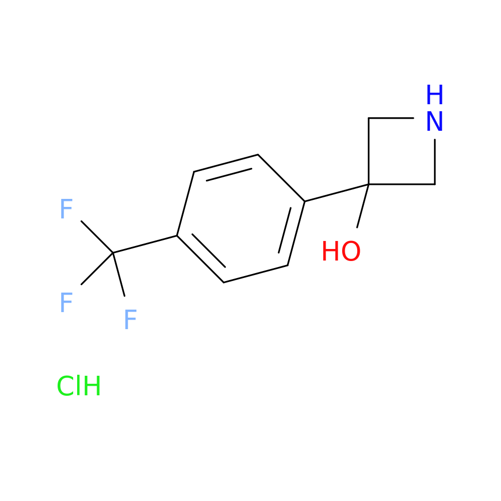 3-[4-(Trifluoromethyl)phenyl]-3-azetidinol hydrochloride