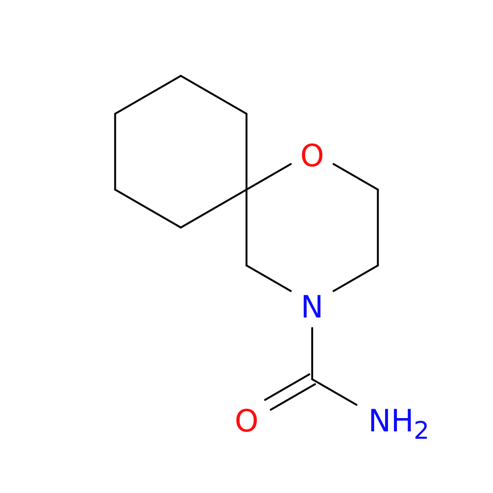 1-oxa-4-azaspiro[5.5]undecane-4-carboxamide