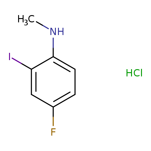 4-fluoro-2-iodo-N-methylanilinehydrochloride