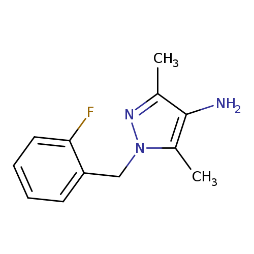 1-(2-Fluorobenzyl)-3,5-dimethyl-1h-pyrazol-4-amine