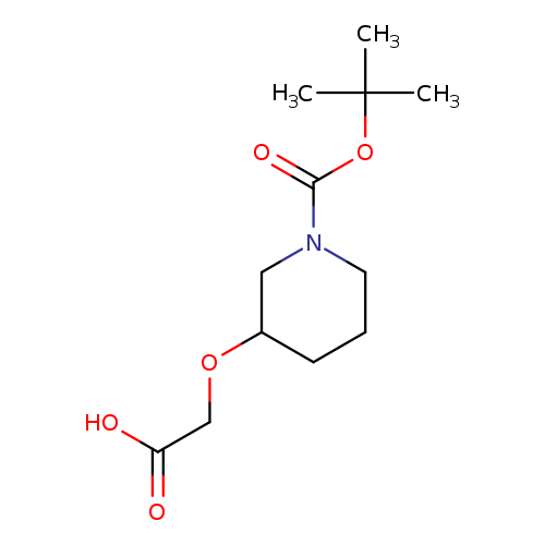 2-((1-(tert-Butoxycarbonyl)piperidin-3-yl)oxy)acetic acid