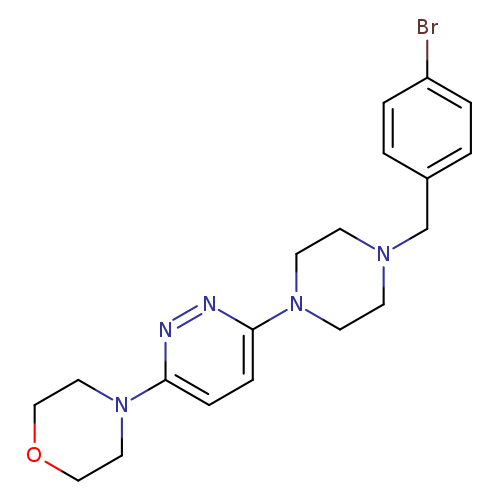 4-(6-{4-[(4-bromophenyl)methyl]piperazin-1-yl}pyridazin-3-yl)morpholine