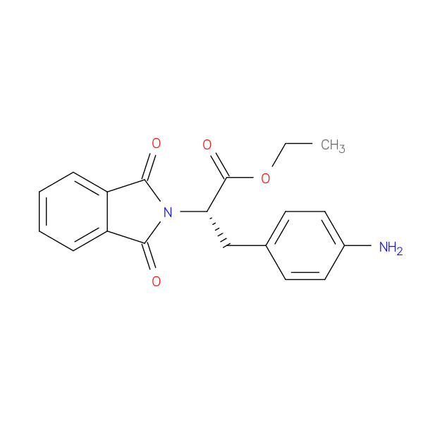 (S)-Ethyl 3-(4-aminophenyl)-2-(1,3-dioxoisoindolin-2-yl)propanoate
