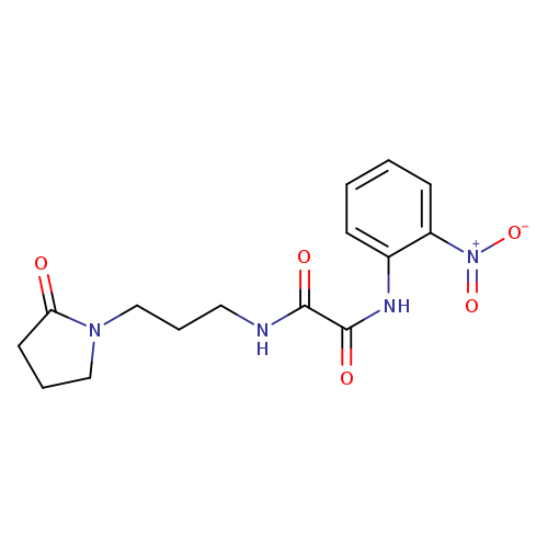 N'-(2-nitrophenyl)-N-[3-(2-oxopyrrolidin-1-yl)propyl]ethanediamide