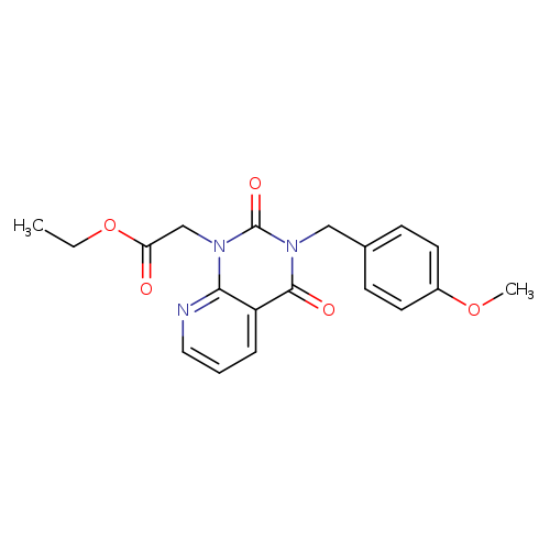 ethyl 2-{3-[(4-methoxyphenyl)methyl]-2,4-dioxo-1H,2H,3H,4H-pyrido[2,3-d]pyrimidin-1-yl}acetate