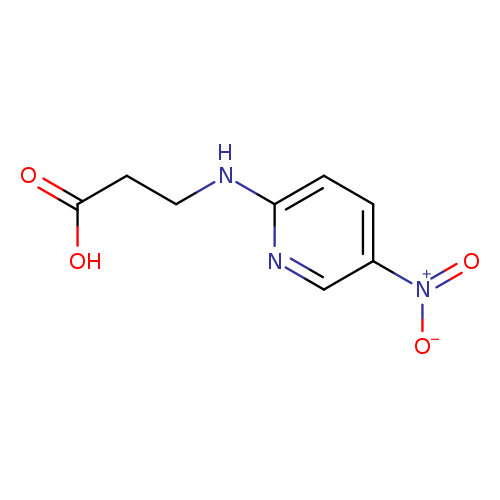 3-[(5-nitropyridin-2-yl)amino]propanoic acid