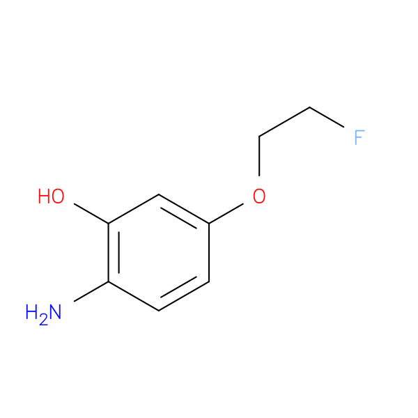 2-amino-5-(2-fluoroethoxy)phenol